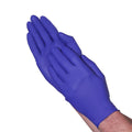 Vanguard A16 Powder Free 5 mil Blue/Black Nitrile Exam Gloves