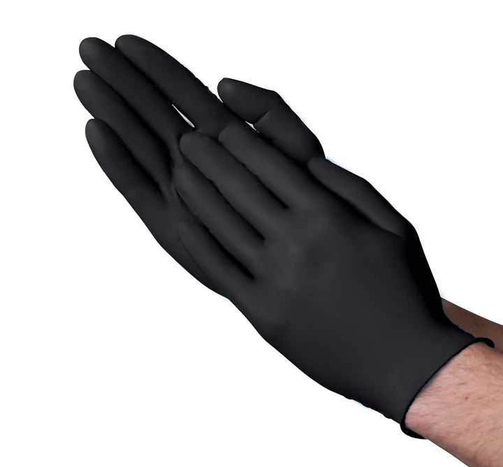 Vanguard A16 Powder Free 5 mil Blue/Black Nitrile Exam Gloves