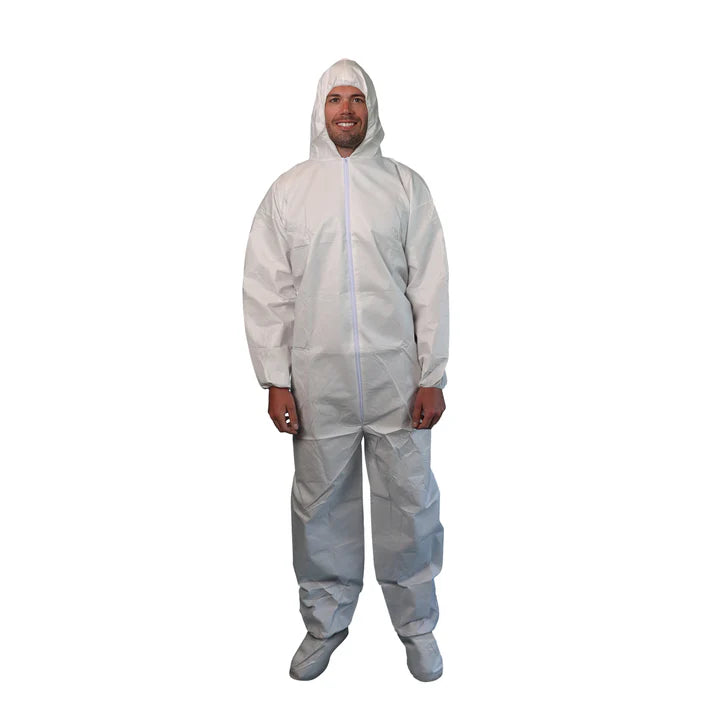 Vanguard BC20 White Microporous Coverall