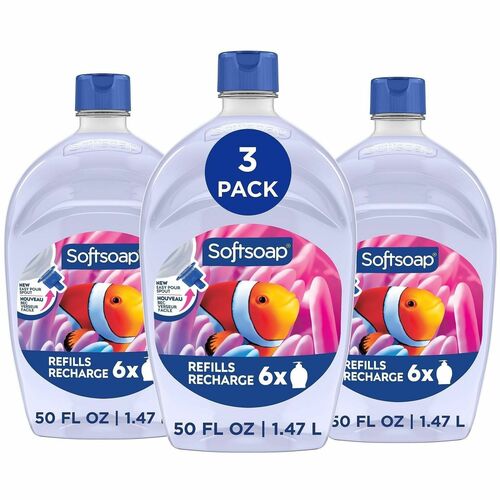 Softsoap Liquid Hand Soap, Fresh Scent, 50 fl oz, 3 pack