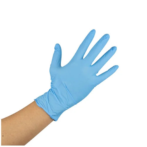 Powder Free Blue Nitrile Food-Grade Glove, Extra Small