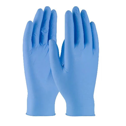 Octane Powder Free Blue Nitrile Food-Grade Glove, Extra Large