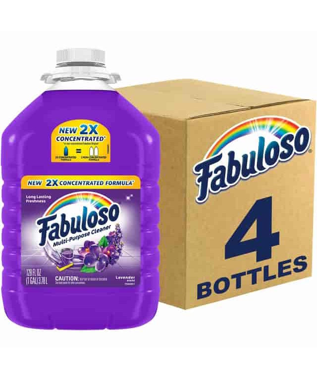 Fabuloso All-Purpose Cleaner, Lavender Scent,  128 fl oz